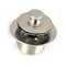 Watco 1.625 in. Overall Dia. x 16 Threads x 1.25 in. Lift-Turn Bath Stopper and Closure, Brushed Nickel 58301-BN - alternate 1